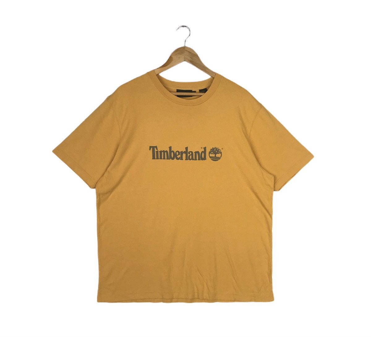 Timberland Vintage 90s TIMBERLAND Spell Out Logo Tshirt Size US XXL / EU 58 / 5 - 1 Thumbnail