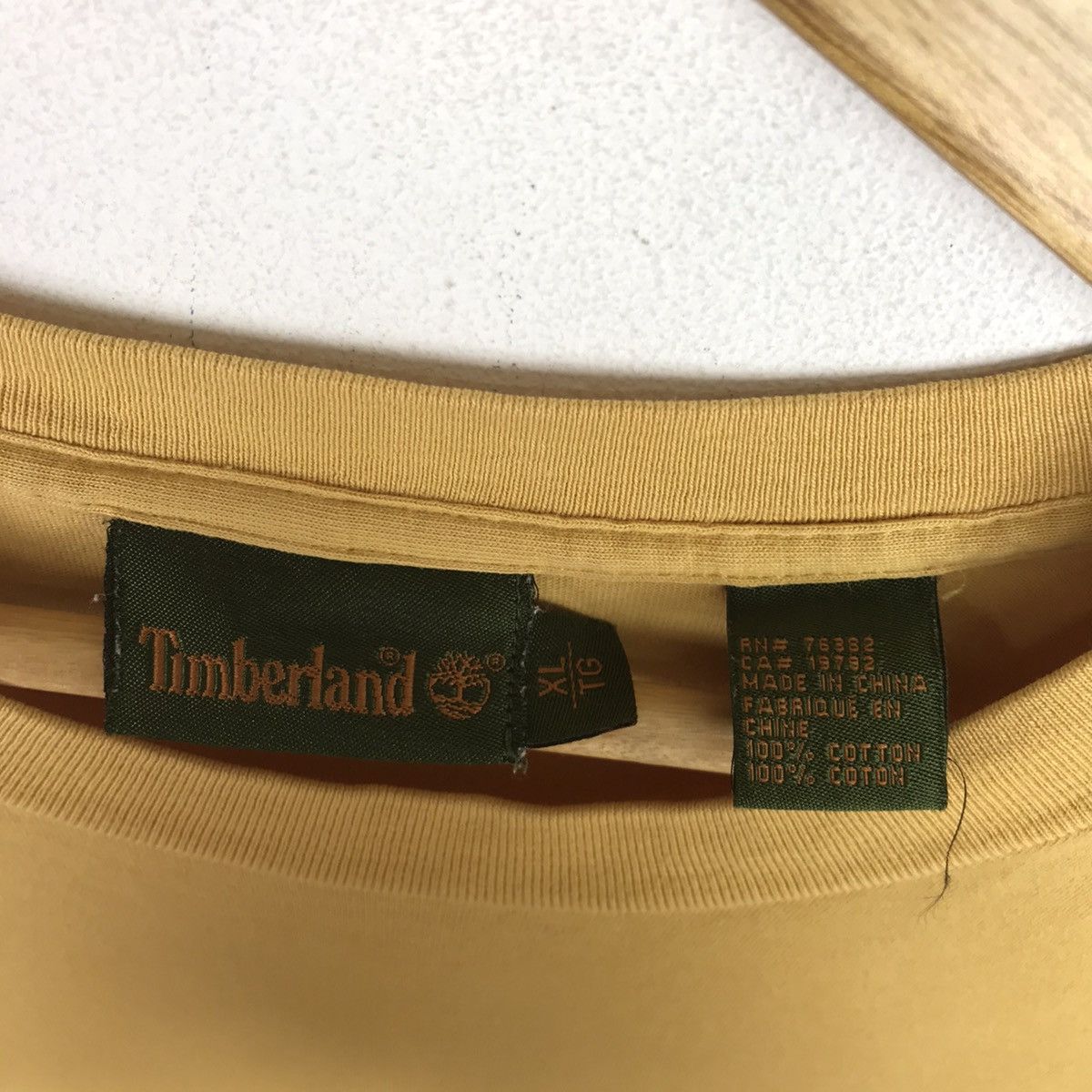 Timberland Vintage 90s TIMBERLAND Spell Out Logo Tshirt Size US XXL / EU 58 / 5 - 4 Thumbnail