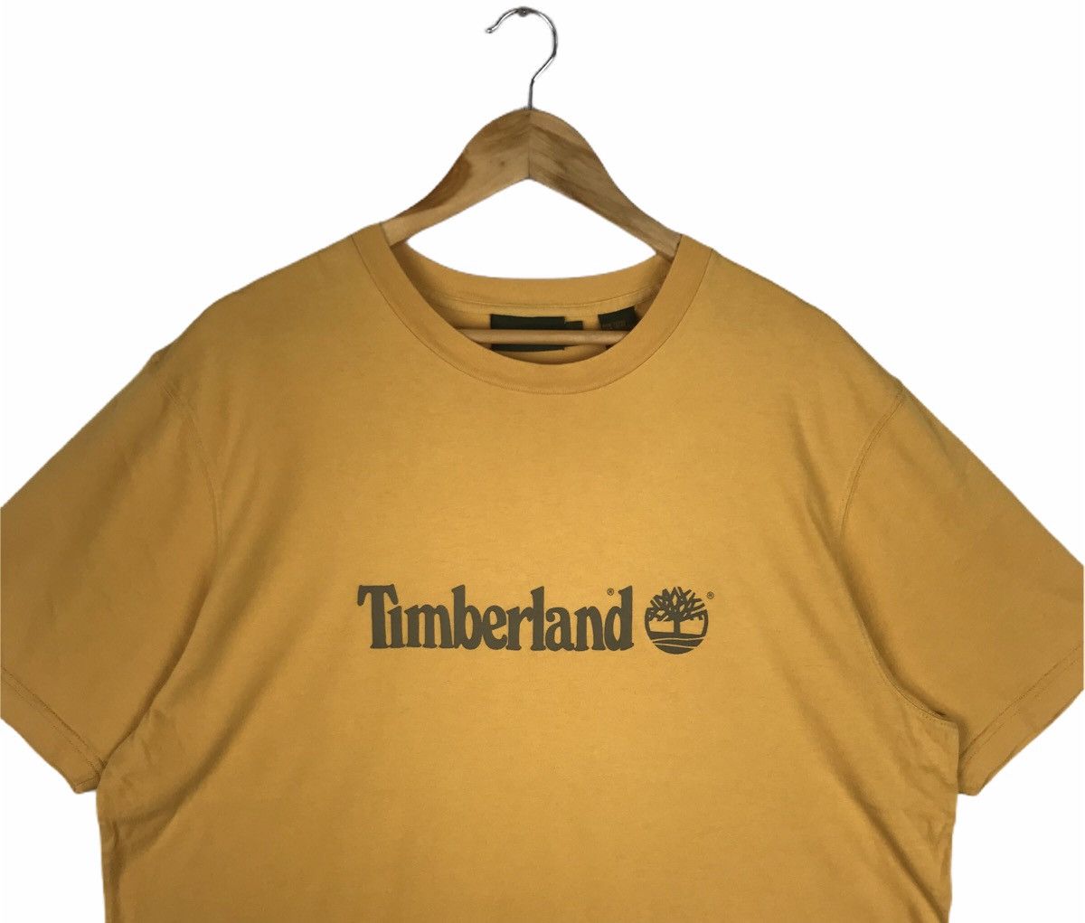 Timberland Vintage 90s TIMBERLAND Spell Out Logo Tshirt Size US XXL / EU 58 / 5 - 2 Thumbnail