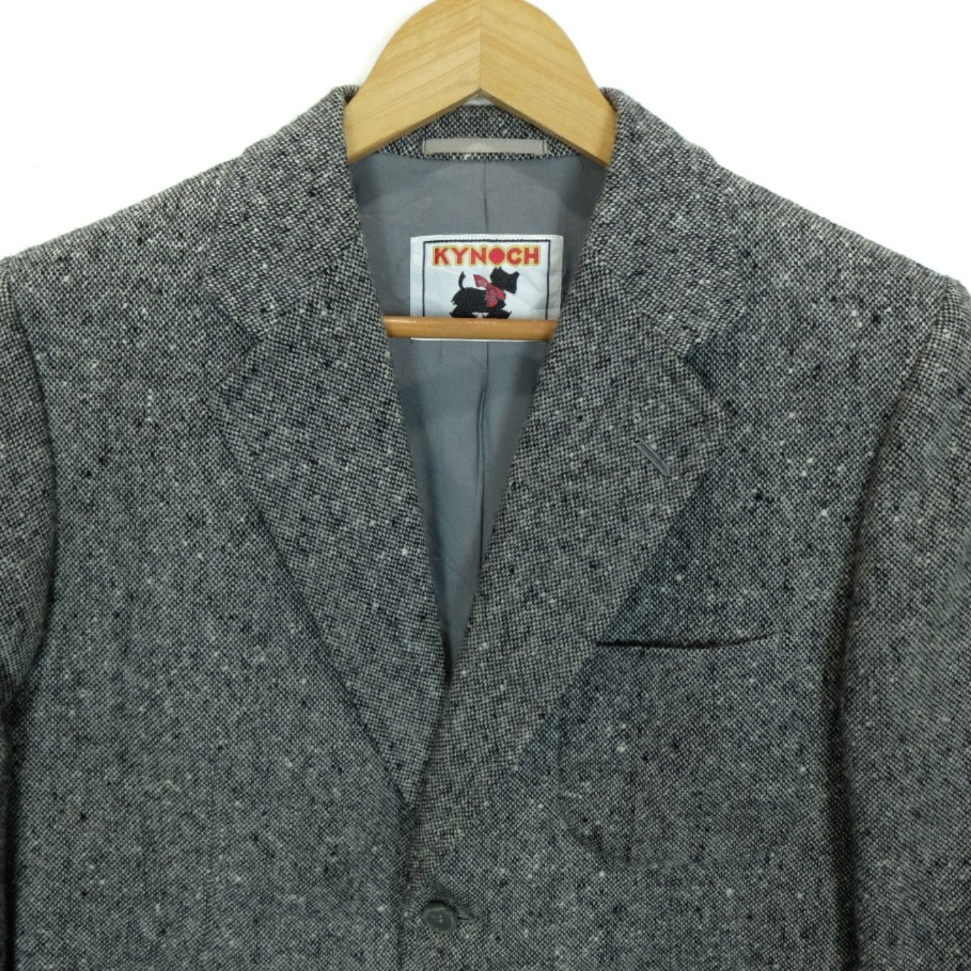 Designer Vintage 90's KYNOCH KEITH Scotland Wool Blazer Smart Coat Size US M / EU 48-50 / 2 - 4 Thumbnail