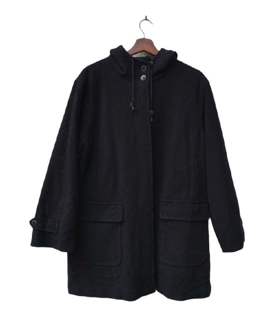 Other Designer Max Mara Wool Hoodie Long Jacket Size US M / EU 48-50 / 2 - 1 Thumbnail