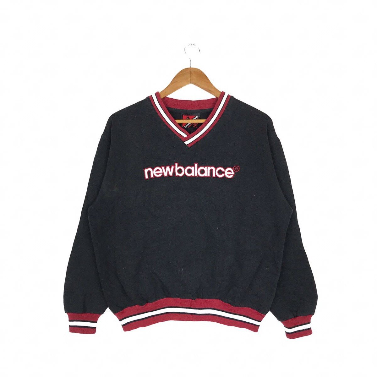 Vintage 90s New Balance Spell Out Embroided Sweatshirt