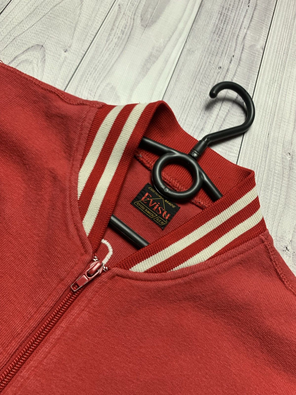 Evisu × Japanese Brand × Vintage Vintage bomber Evisu Japanese red size S Size US S / EU 44-46 / 1 - 5 Thumbnail