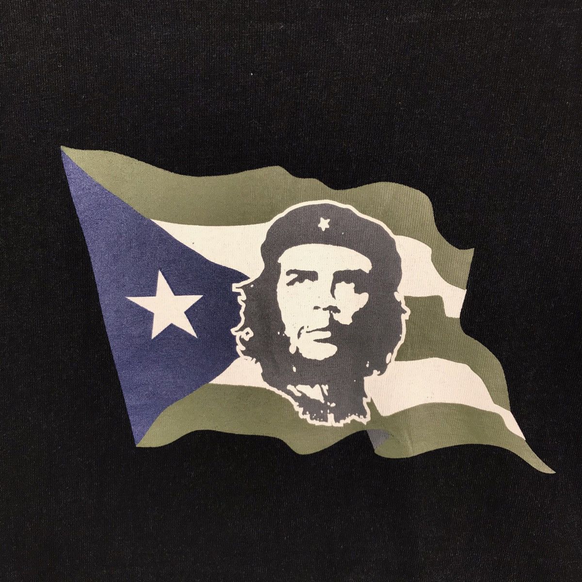 Vintage Vintage Che Guevara with Argentina Flag Printed Sweatshirt Size US L / EU 52-54 / 3 - 3 Thumbnail