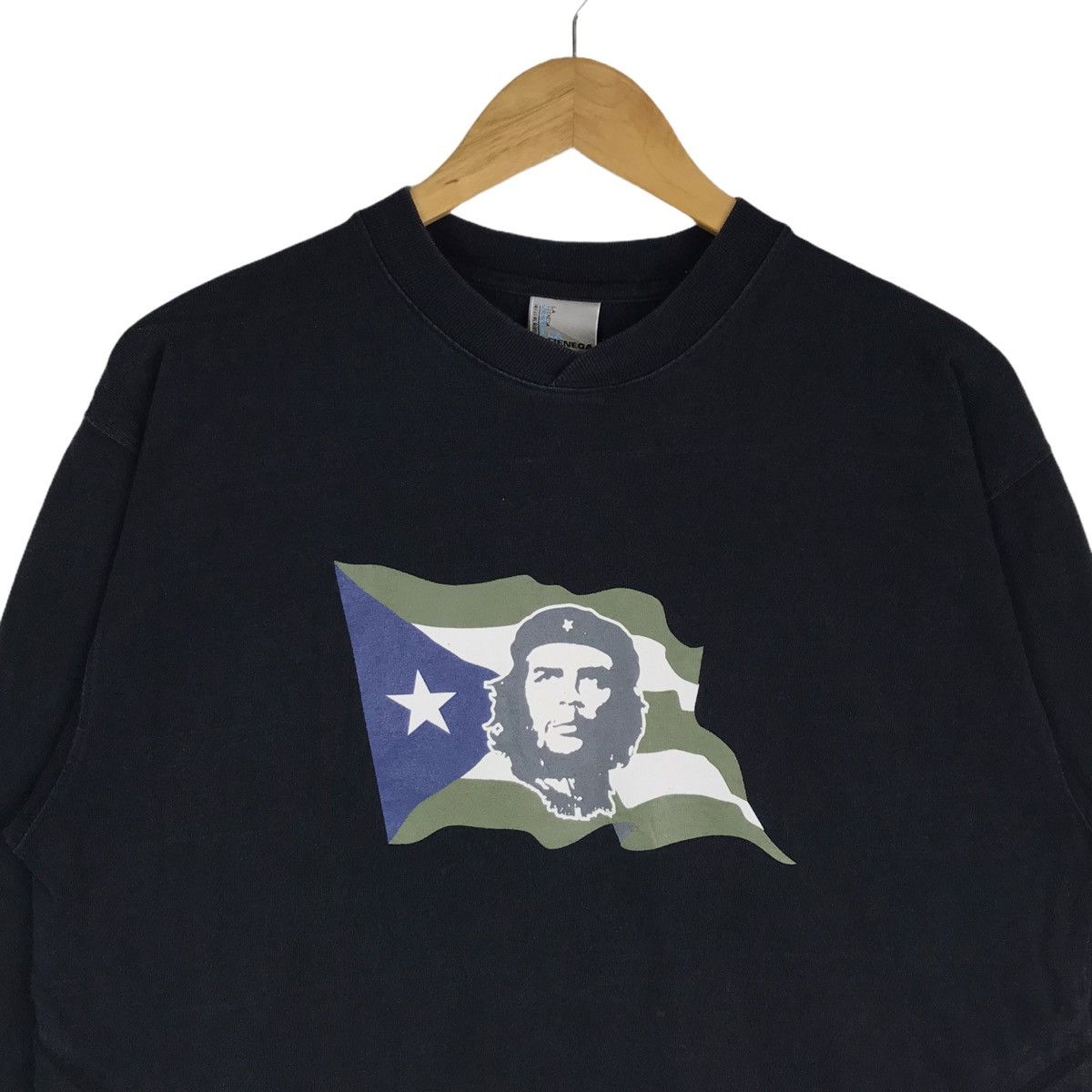 Vintage Vintage Che Guevara with Argentina Flag Printed Sweatshirt Size US L / EU 52-54 / 3 - 2 Thumbnail