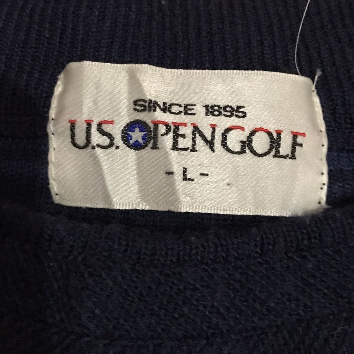 Vintage Vintage 90s U.S Open Golf Stripe Knitwear Sweatshirt Size US L / EU 52-54 / 3 - 4 Thumbnail
