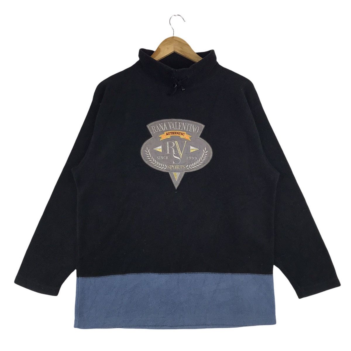 Valentino × Vintage Vintage 90s Rana Valentino Italy Fleece Jumper Sweatshirt Size US M / EU 48-50 / 2 - 1 Thumbnail