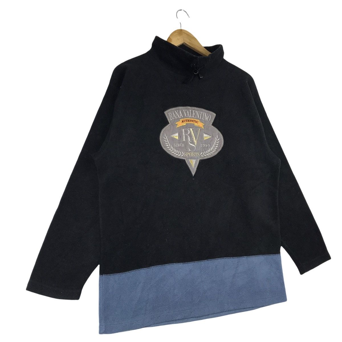 Valentino × Vintage Vintage 90s Rana Valentino Italy Fleece Jumper Sweatshirt Size US M / EU 48-50 / 2 - 4 Thumbnail