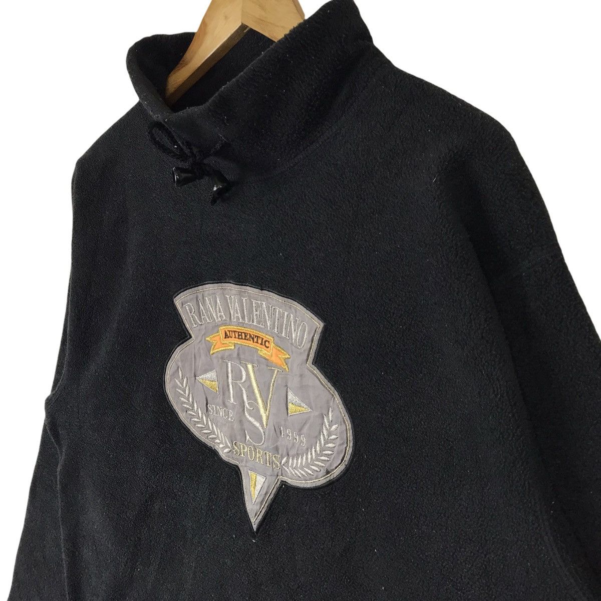 Valentino × Vintage Vintage 90s Rana Valentino Italy Fleece Jumper Sweatshirt Size US M / EU 48-50 / 2 - 5 Thumbnail