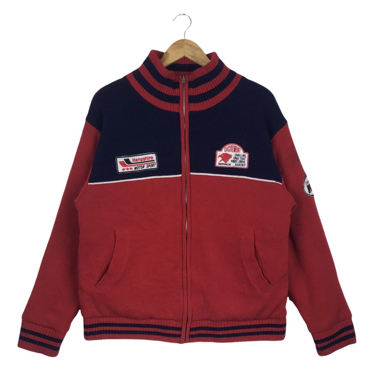 Vintage Vintage Hampshire Motor Sport Rider Reversible Jacket Size US L / EU 52-54 / 3 - 1 Thumbnail