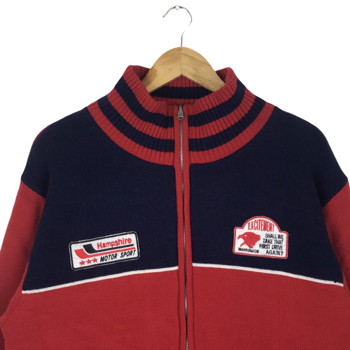 Vintage Vintage Hampshire Motor Sport Rider Reversible Jacket Size US L / EU 52-54 / 3 - 2 Thumbnail