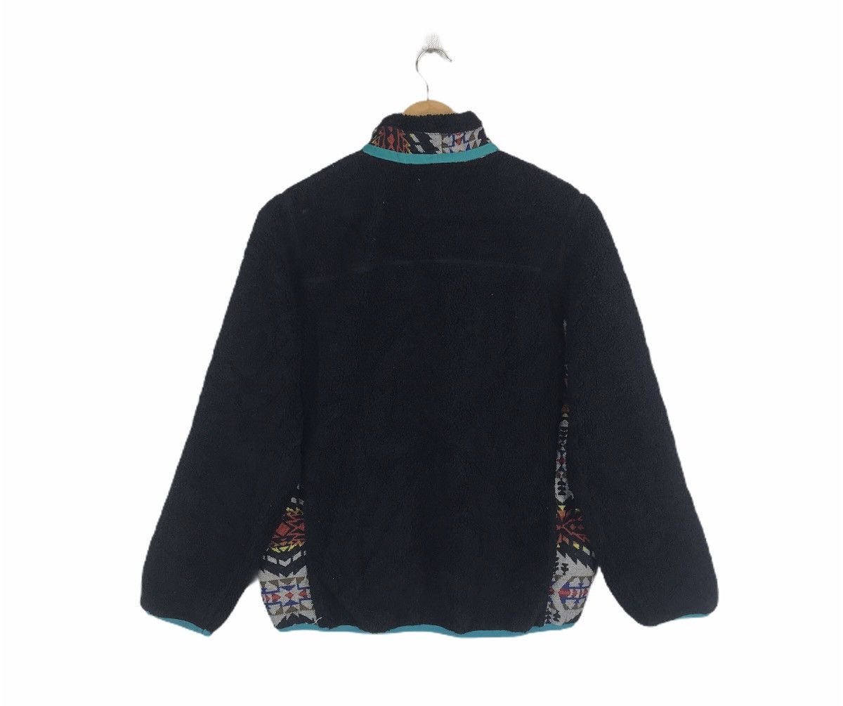 Vintage Vintage Titicaca Old Skool Logo Navajo Zipper Fleece Jacket Size US M / EU 48-50 / 2 - 4 Thumbnail