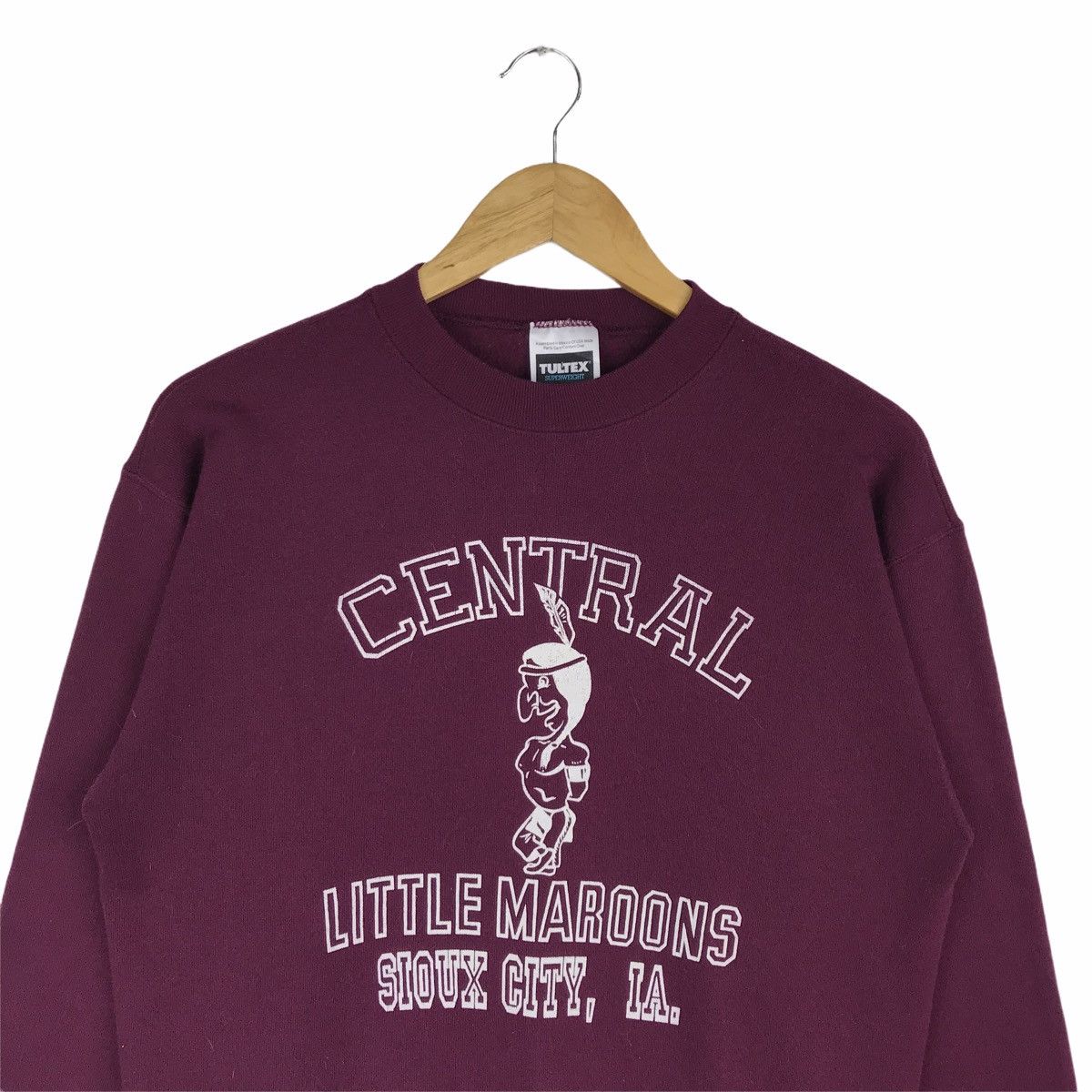 Vintage Vintage Central Little Maroons Sioux Iowa College Size US M / EU 48-50 / 2 - 2 Thumbnail