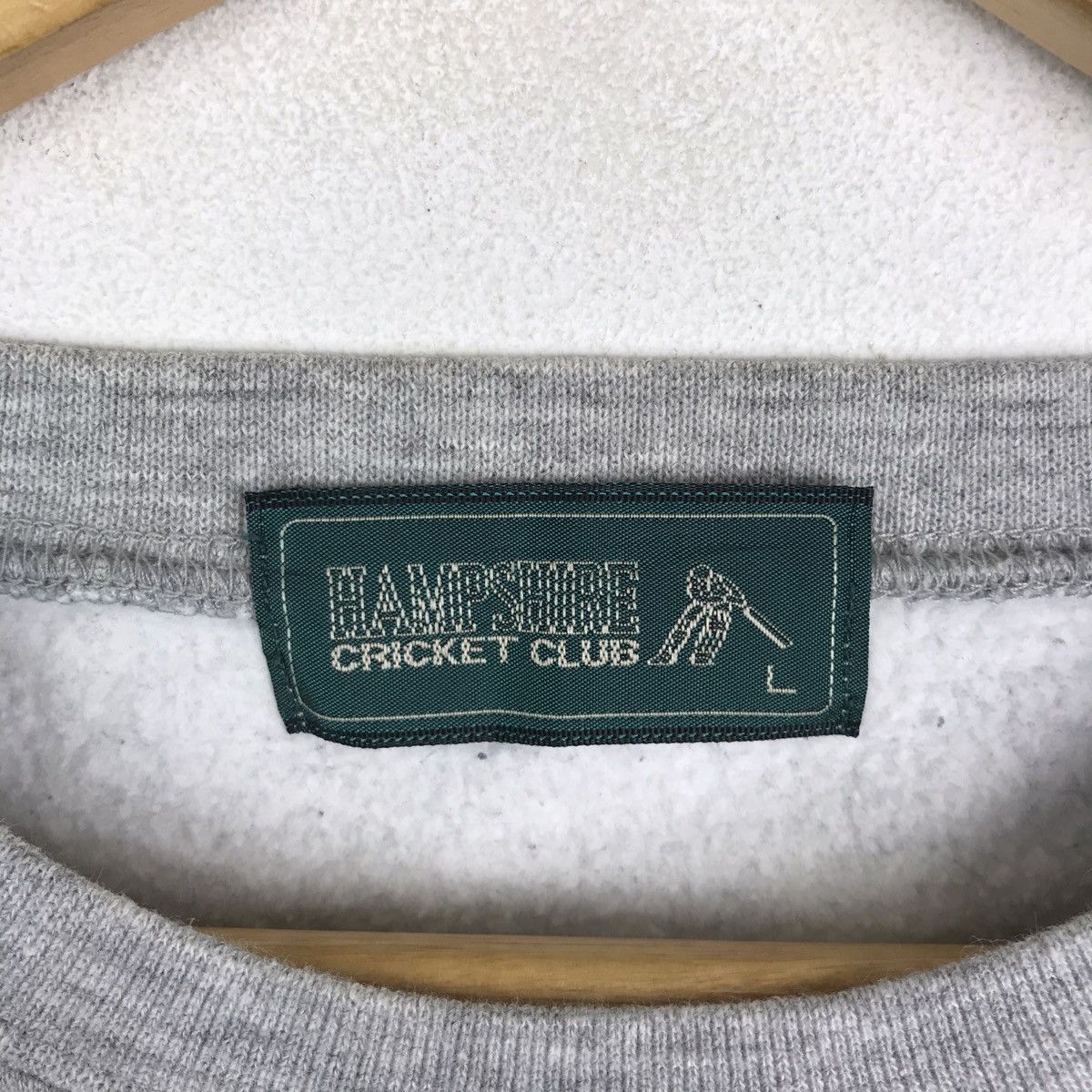 Vintage Vintage Hampshire Cricket Club Essentials Sweatshirt Size US L / EU 52-54 / 3 - 5 Thumbnail