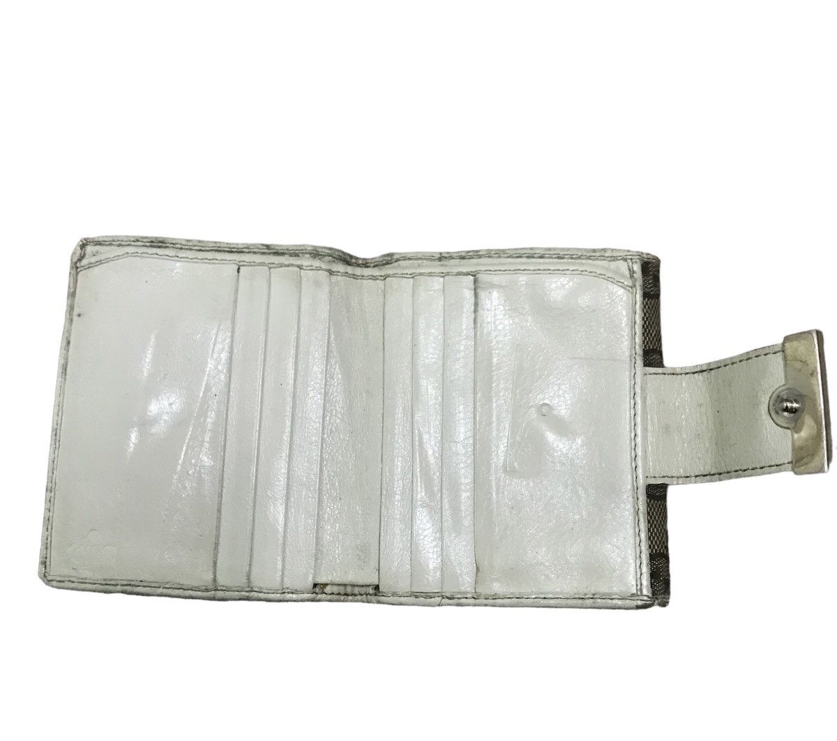 Gucci Vintage Gucci GG Monogram Trifold Wallet Size ONE SIZE - 4 Thumbnail