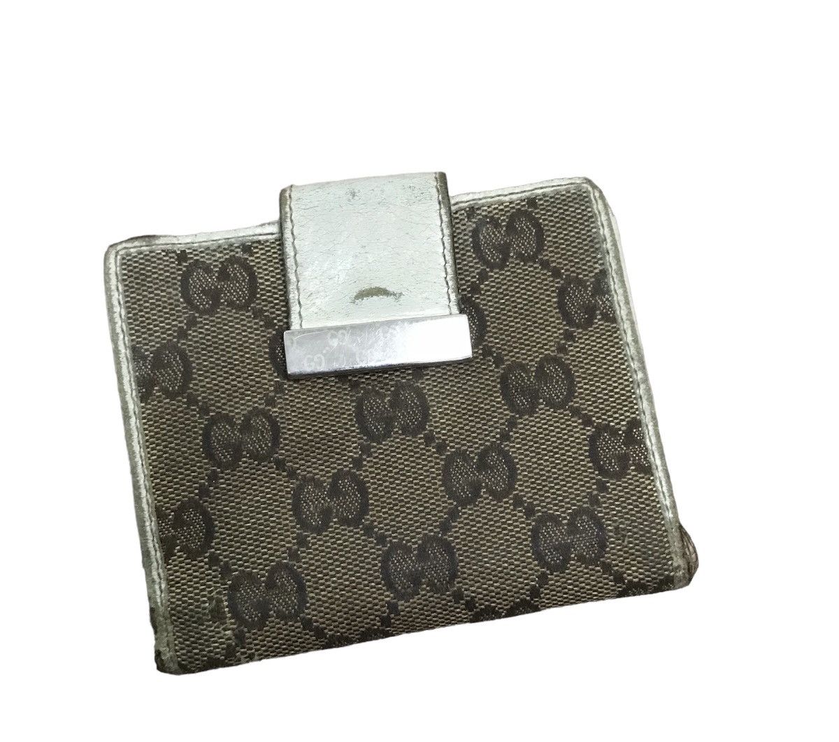 Gucci Vintage Gucci GG Monogram Trifold Wallet Size ONE SIZE - 3 Thumbnail