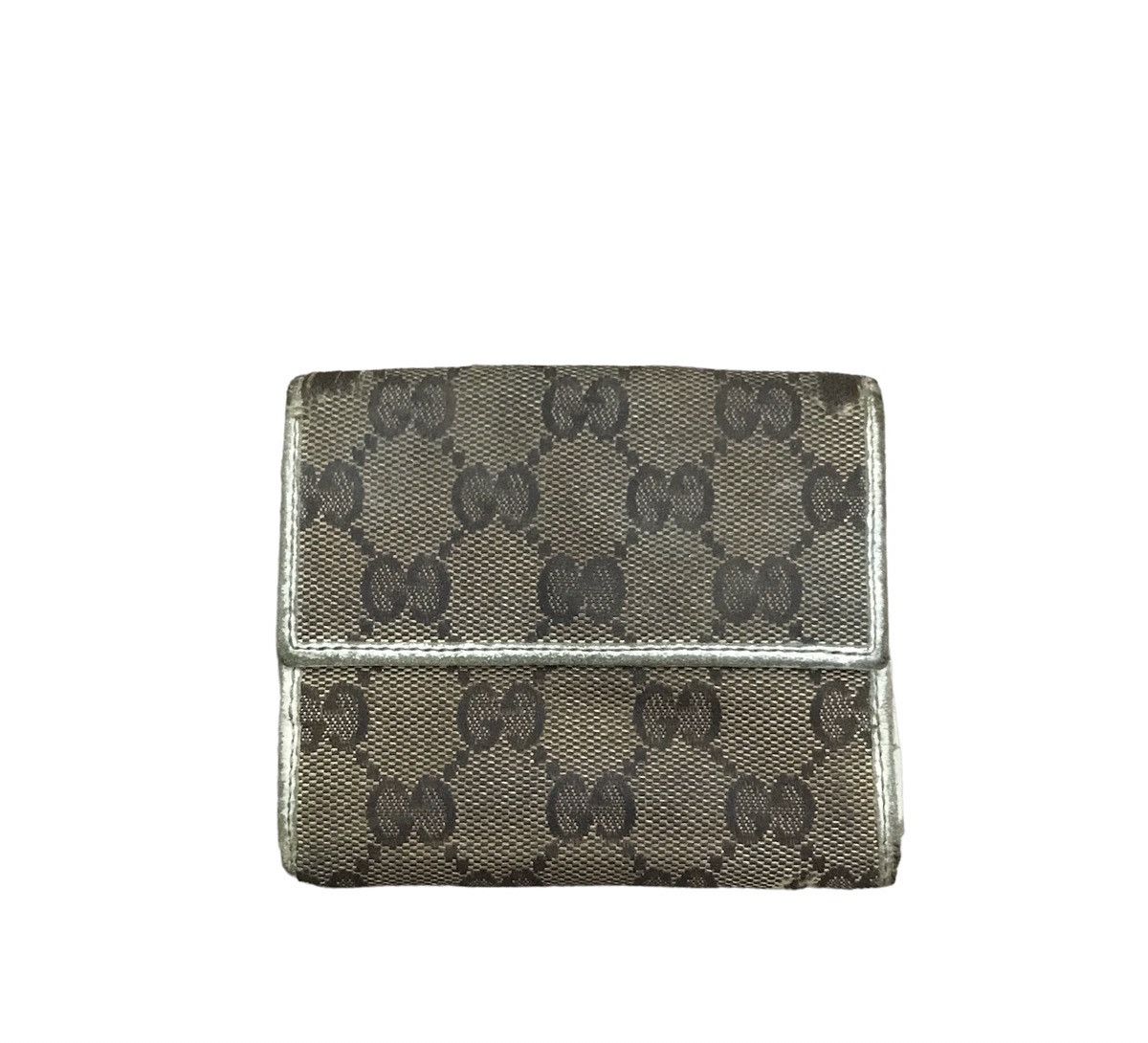 Gucci Vintage Gucci GG Monogram Trifold Wallet Size ONE SIZE - 2 Thumbnail