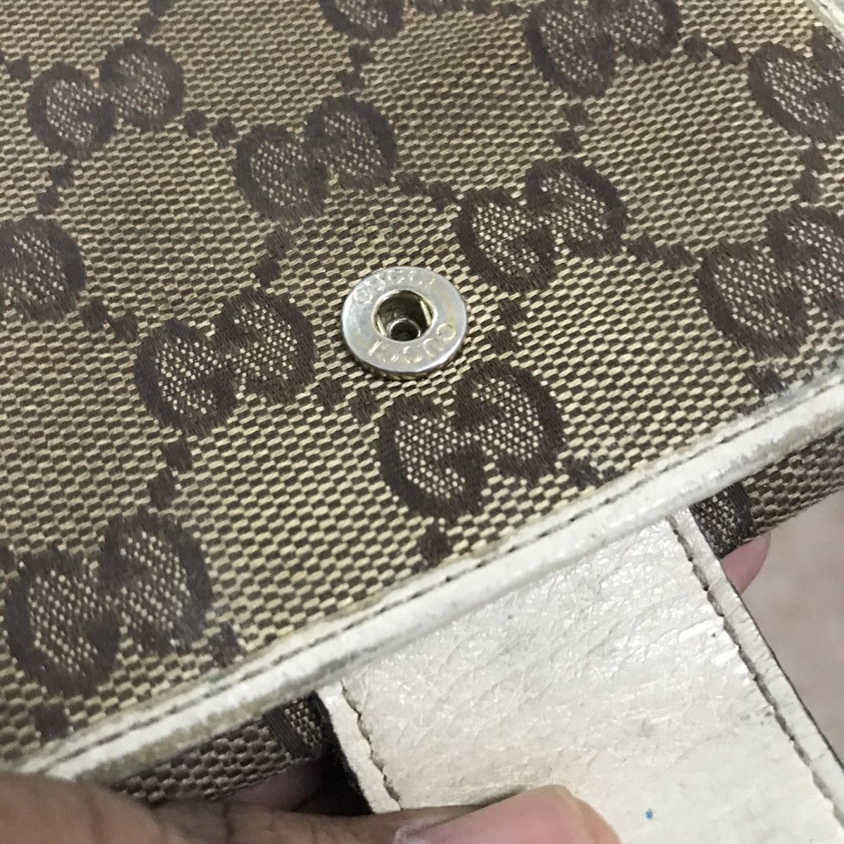 Gucci Vintage Gucci GG Monogram Trifold Wallet Size ONE SIZE - 8 Thumbnail