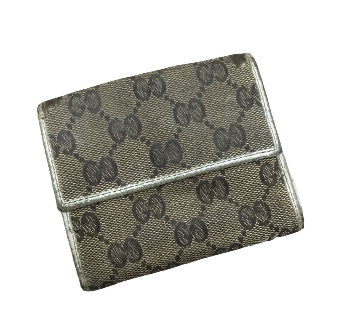 Gucci Vintage Gucci GG Monogram Trifold Wallet Size ONE SIZE - 1 Thumbnail