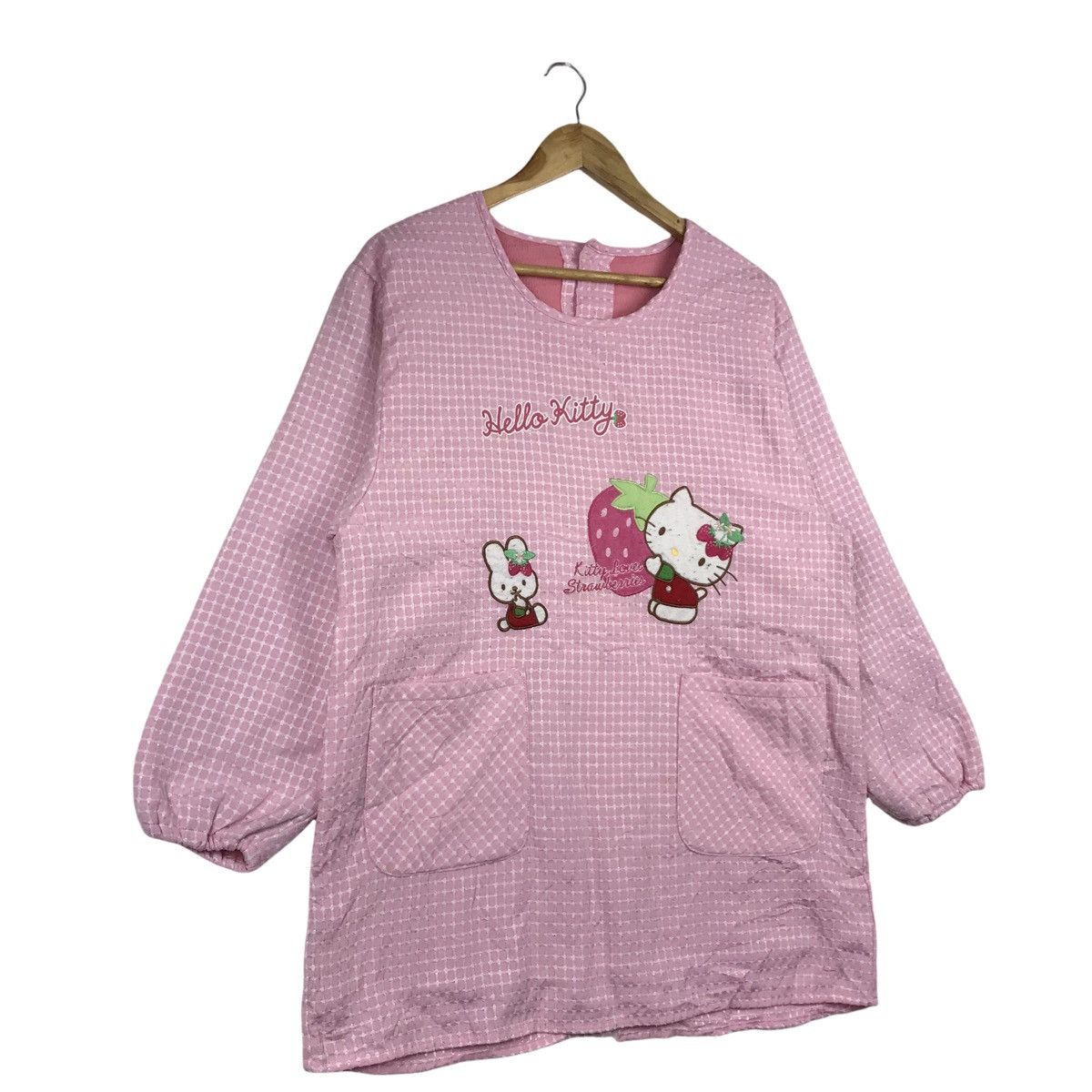 Cartoon Network × Japanese Brand × Vintage Vintage Hello Kitty Cardigan Shirt Size US L / EU 52-54 / 3 - 4 Thumbnail