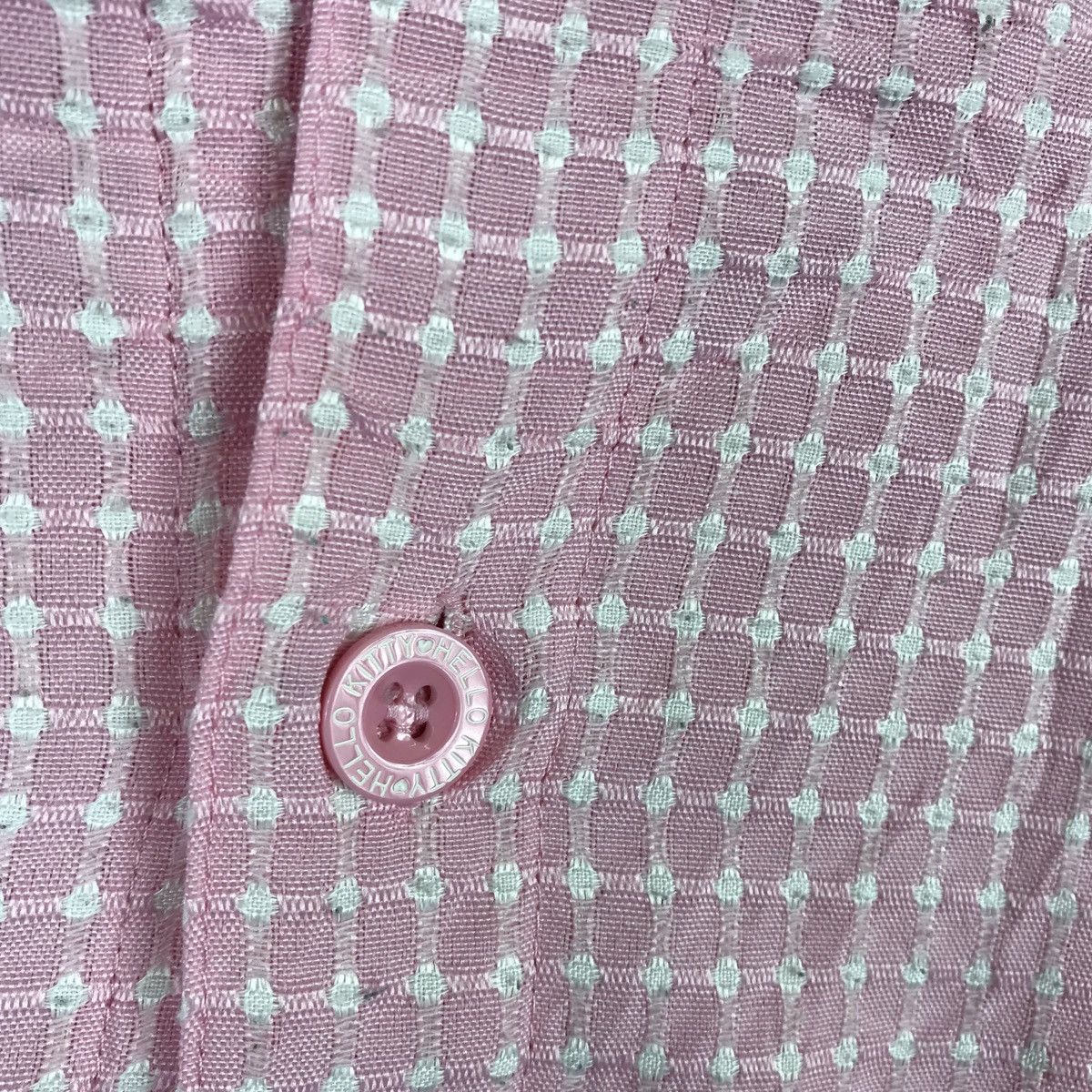 Cartoon Network × Japanese Brand × Vintage Vintage Hello Kitty Cardigan Shirt Size US L / EU 52-54 / 3 - 7 Thumbnail