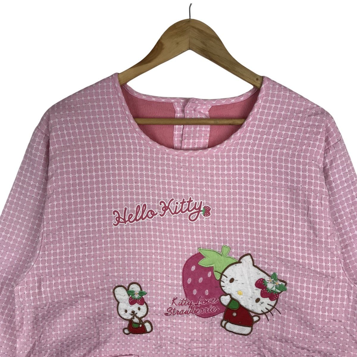 Cartoon Network × Japanese Brand × Vintage Vintage Hello Kitty Cardigan Shirt Size US L / EU 52-54 / 3 - 2 Thumbnail