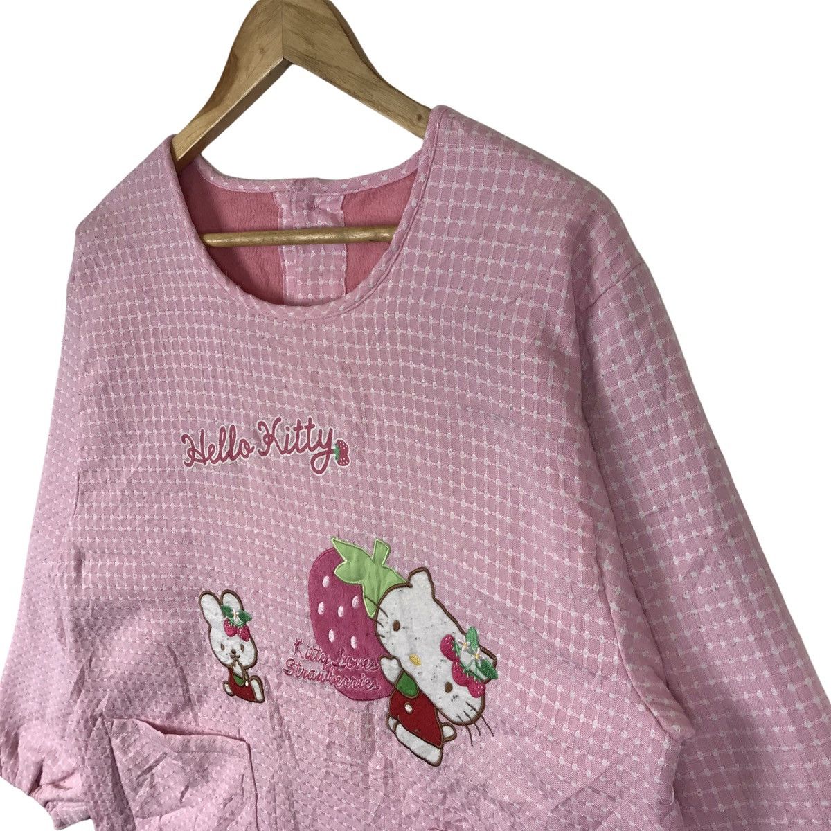 Cartoon Network × Japanese Brand × Vintage Vintage Hello Kitty Cardigan Shirt Size US L / EU 52-54 / 3 - 5 Thumbnail