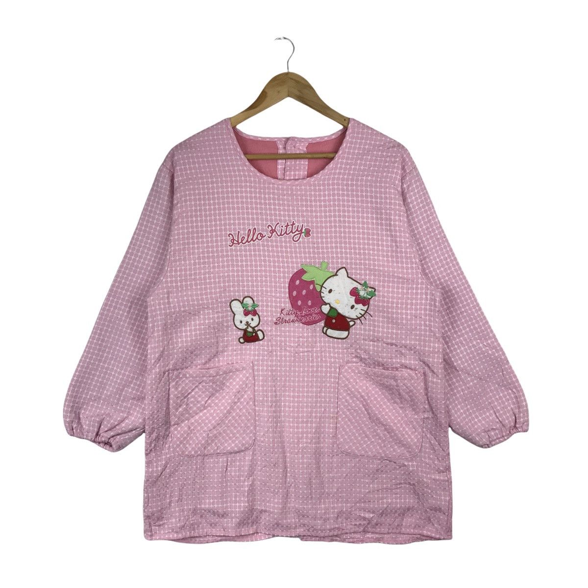 Cartoon Network × Japanese Brand × Vintage Vintage Hello Kitty Cardigan Shirt Size US L / EU 52-54 / 3 - 1 Thumbnail