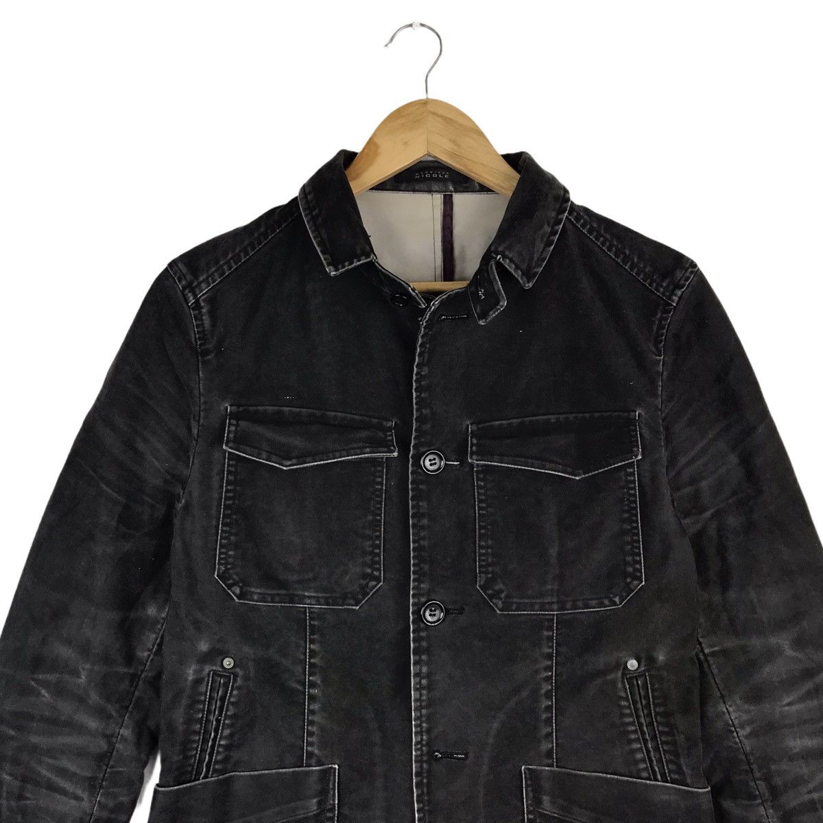 Vintage Vintage Monsieur Nicole Faded Coat Jacket Size US XS / EU 42 / 0 - 2 Thumbnail