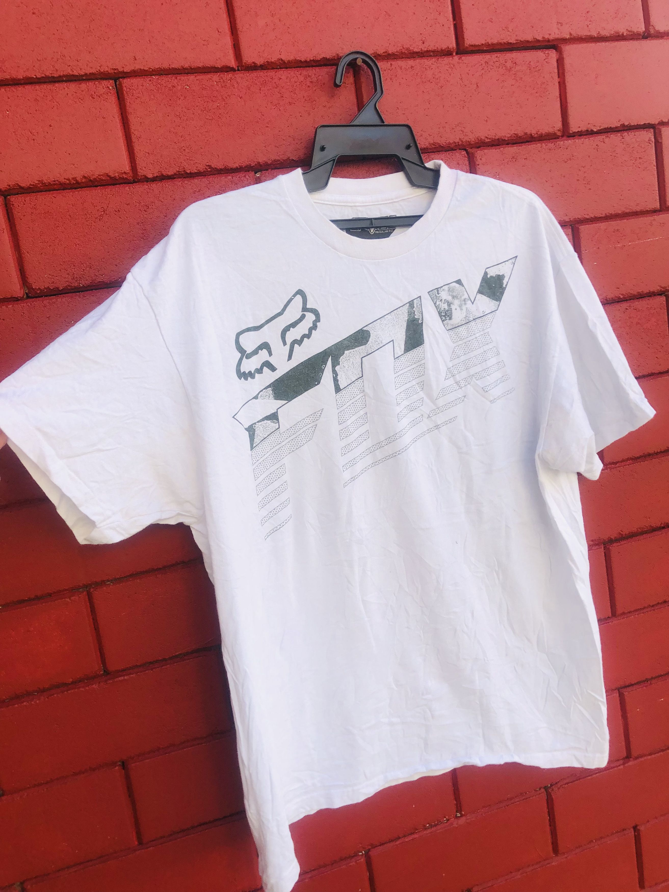 Japanese Brand × Vintage Vintage Fox Racing Motorsport Streetwear Designer Fashion Size US L / EU 52-54 / 3 - 4 Thumbnail