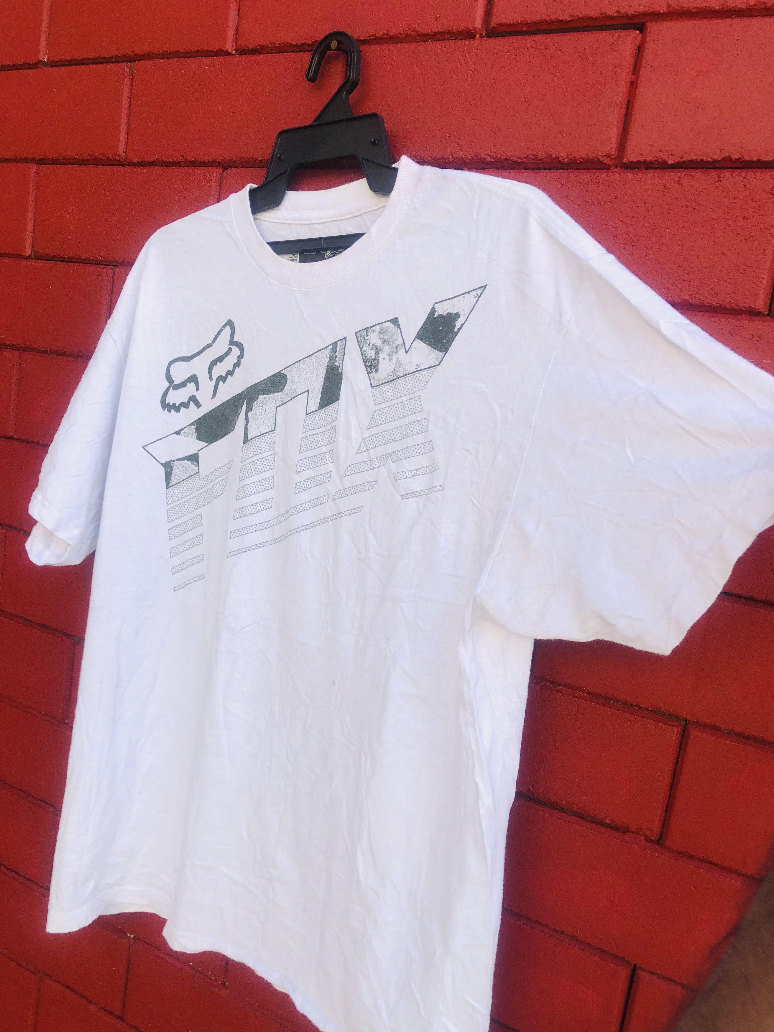 Japanese Brand × Vintage Vintage Fox Racing Motorsport Streetwear Designer Fashion Size US L / EU 52-54 / 3 - 3 Thumbnail
