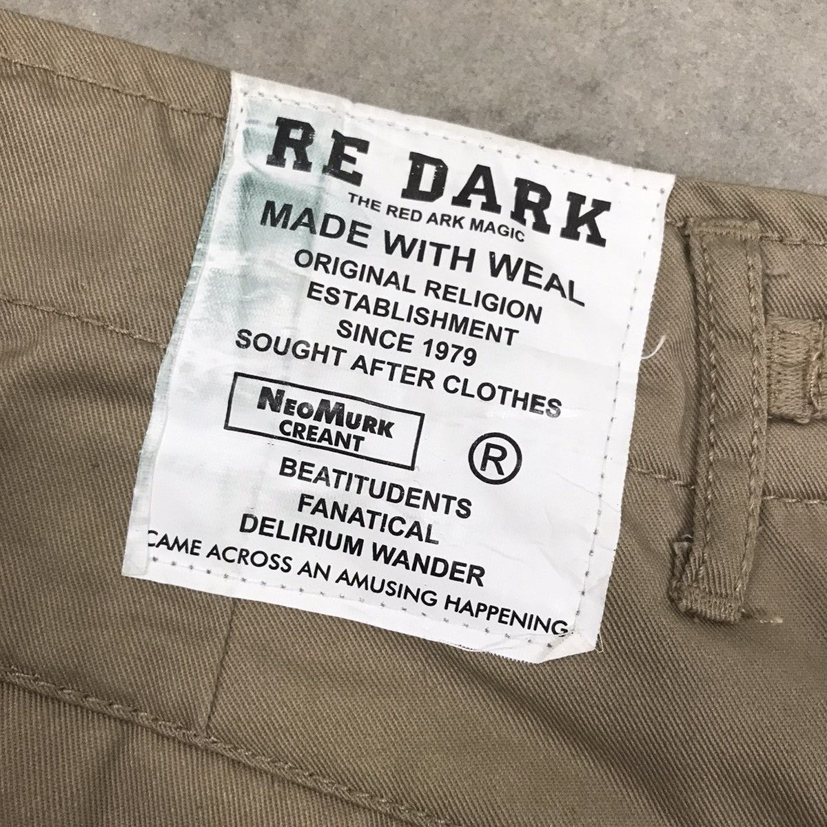 If Six Was Nine × Japanese Brand Re Dark ‘ACTCHIVE LURE’ Tactical Cargo Pants Size US 29 - 7 Thumbnail