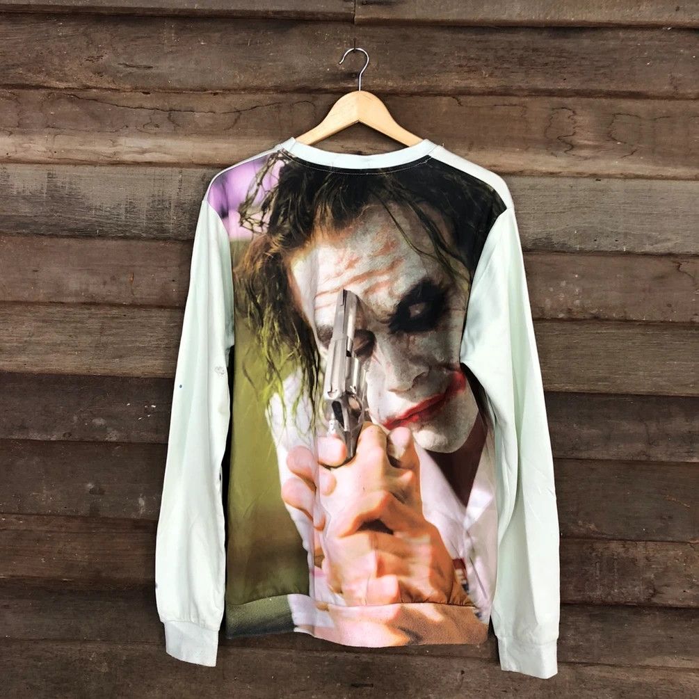 DC Comics Joker clown with gun big print Youcan Sweatshirt #3525 DL Size US L / EU 52-54 / 3 - 2 Thumbnail