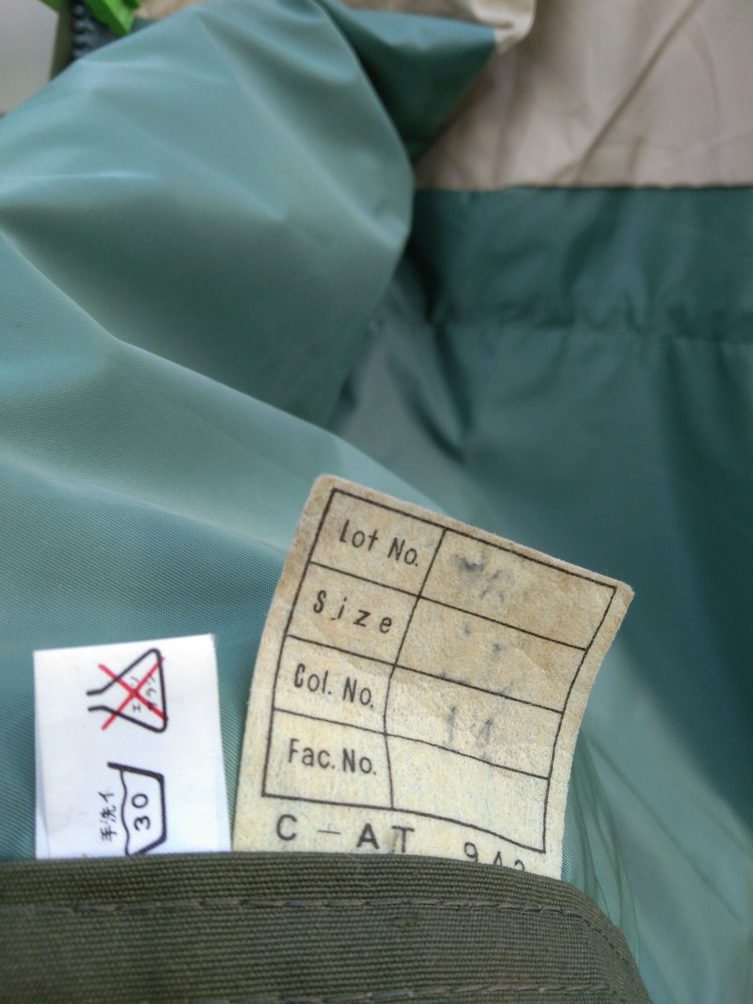 Japanese Brand MILITARYSTYLE OG-107 HOODIEJACKET with BACK ZIPPER POCKET Size US L / EU 52-54 / 3 - 10 Thumbnail