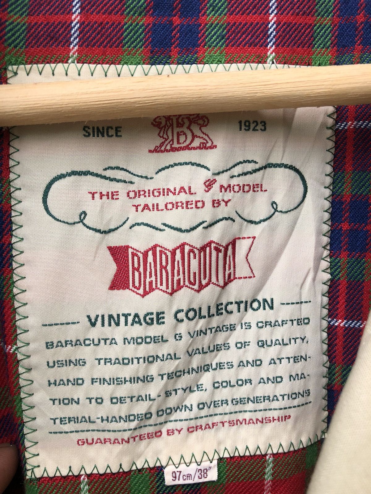 Baracuta 💥Vintage collection baracuta jacket G model long jacket Size US L / EU 52-54 / 3 - 4 Thumbnail