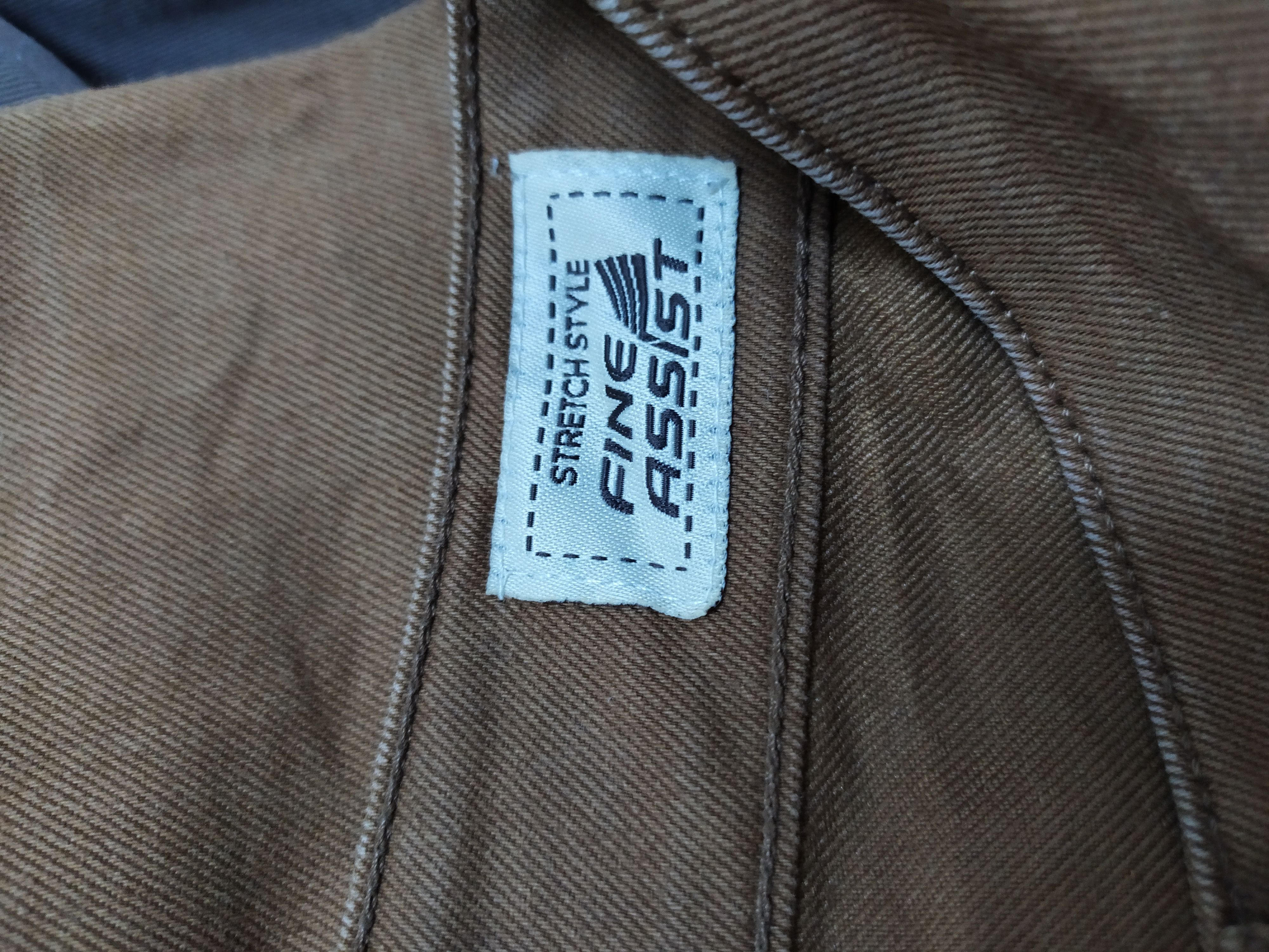 Japanese Brand × Vintage FINE ASSIST FADED BROWN CARGO PANTS Size US 30 / EU 46 - 10 Thumbnail