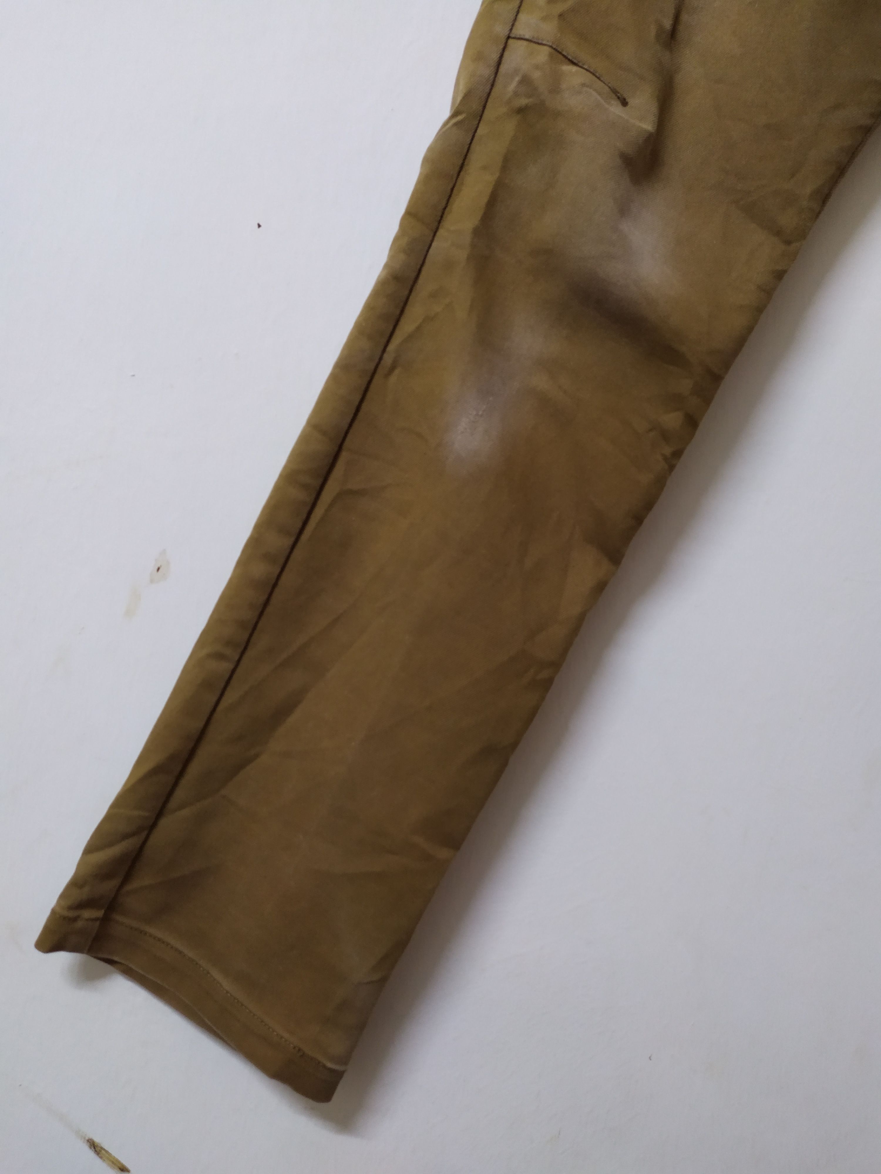 Japanese Brand × Vintage FINE ASSIST FADED BROWN CARGO PANTS Size US 30 / EU 46 - 4 Thumbnail
