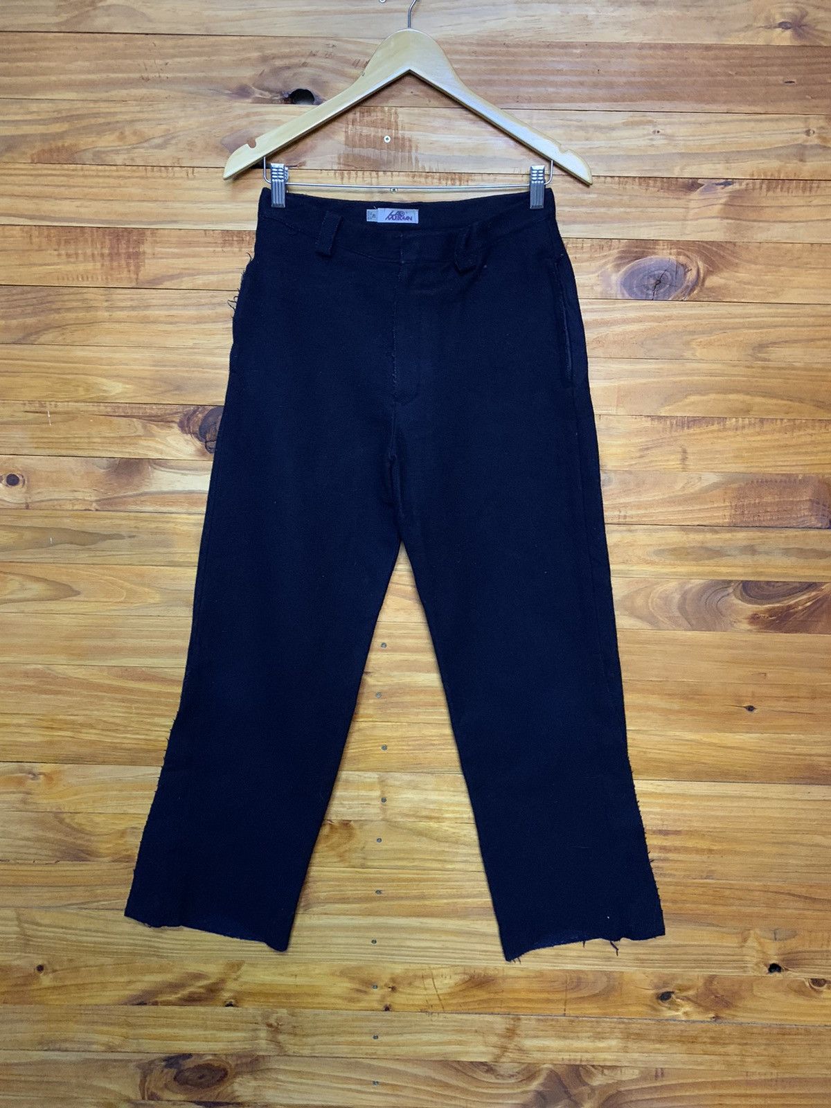 image of Lad Musician Wool Trousers Pants in Navy, Men's (Size 27)
