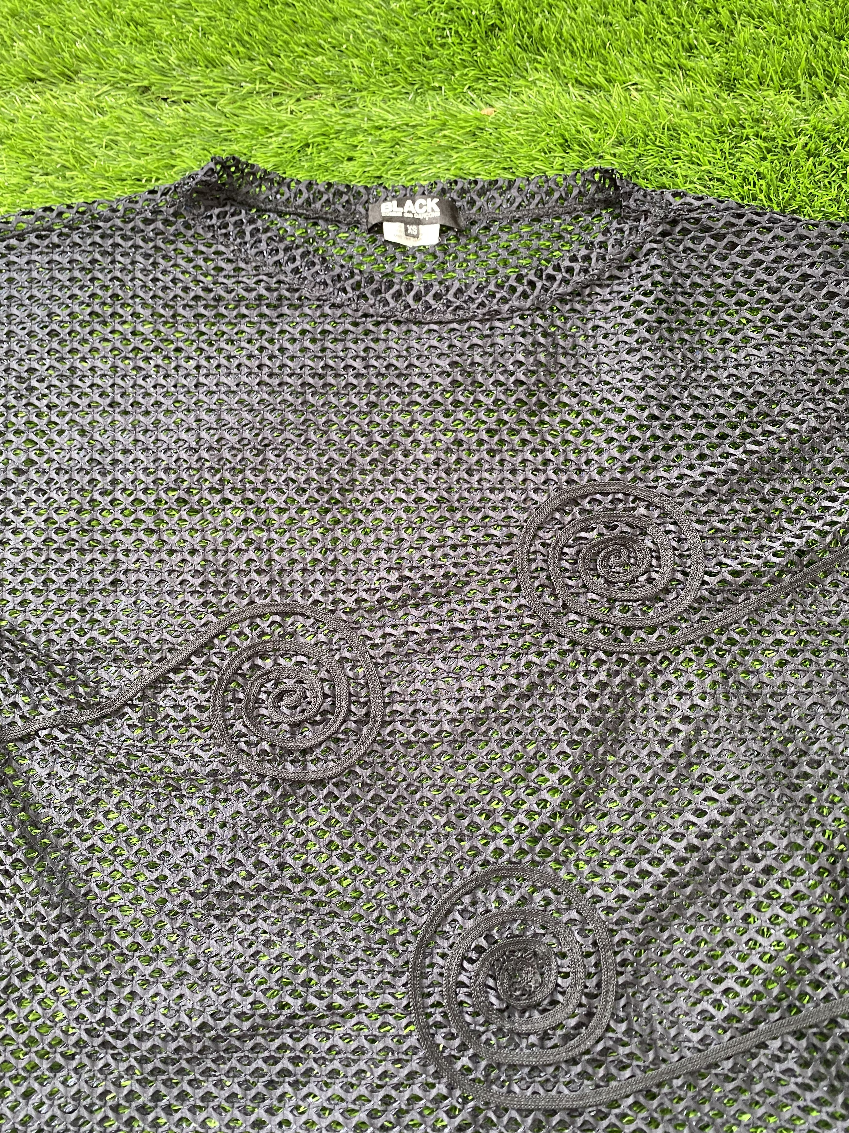 Comme des Garcons Rare Comme Des Garcons Mesh Fish Net Tshirt Size US M / EU 48-50 / 2 - 2 Thumbnail