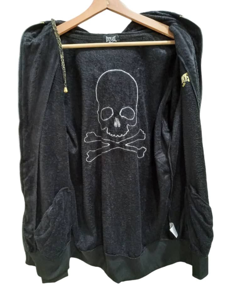 Everlast Rare Everlast Zip Up Hoodie Skull Inspired Mastermind Size US M / EU 48-50 / 2 - 7 Thumbnail