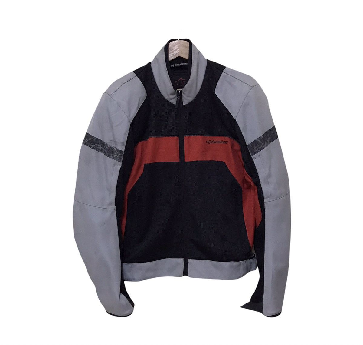 Sports Specialties Vintage Alpinestars Racing Padded Motorcycle Jacket Size US M / EU 48-50 / 2 - 1 Thumbnail