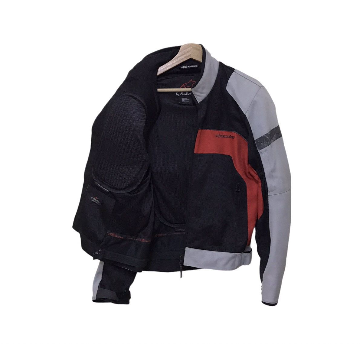 Sports Specialties Vintage Alpinestars Racing Padded Motorcycle Jacket Size US M / EU 48-50 / 2 - 2 Thumbnail