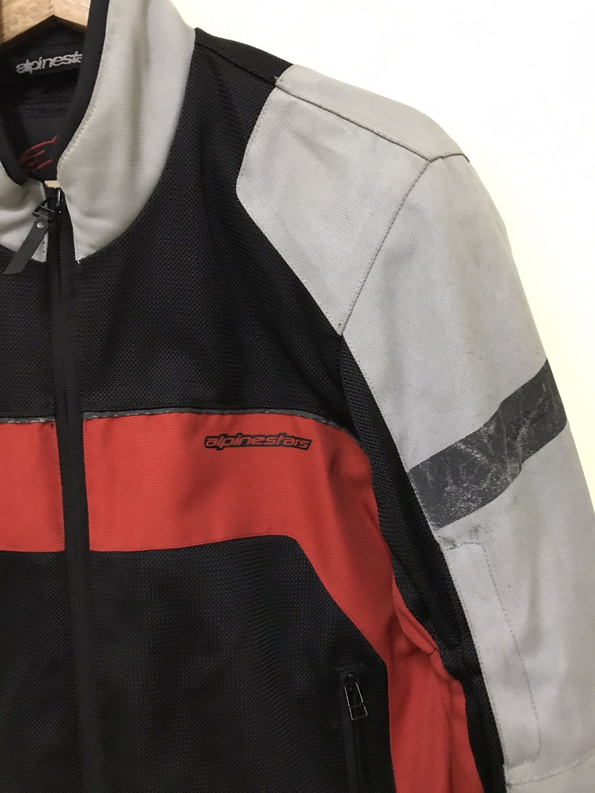 Sports Specialties Vintage Alpinestars Racing Padded Motorcycle Jacket Size US M / EU 48-50 / 2 - 12 Thumbnail