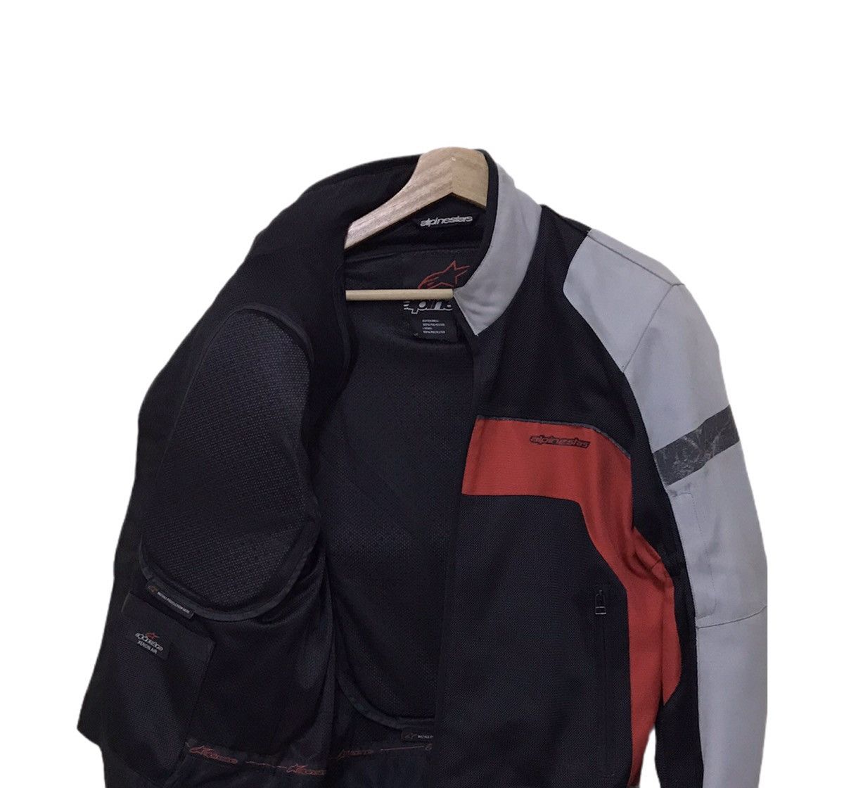 Sports Specialties Vintage Alpinestars Racing Padded Motorcycle Jacket Size US M / EU 48-50 / 2 - 3 Thumbnail