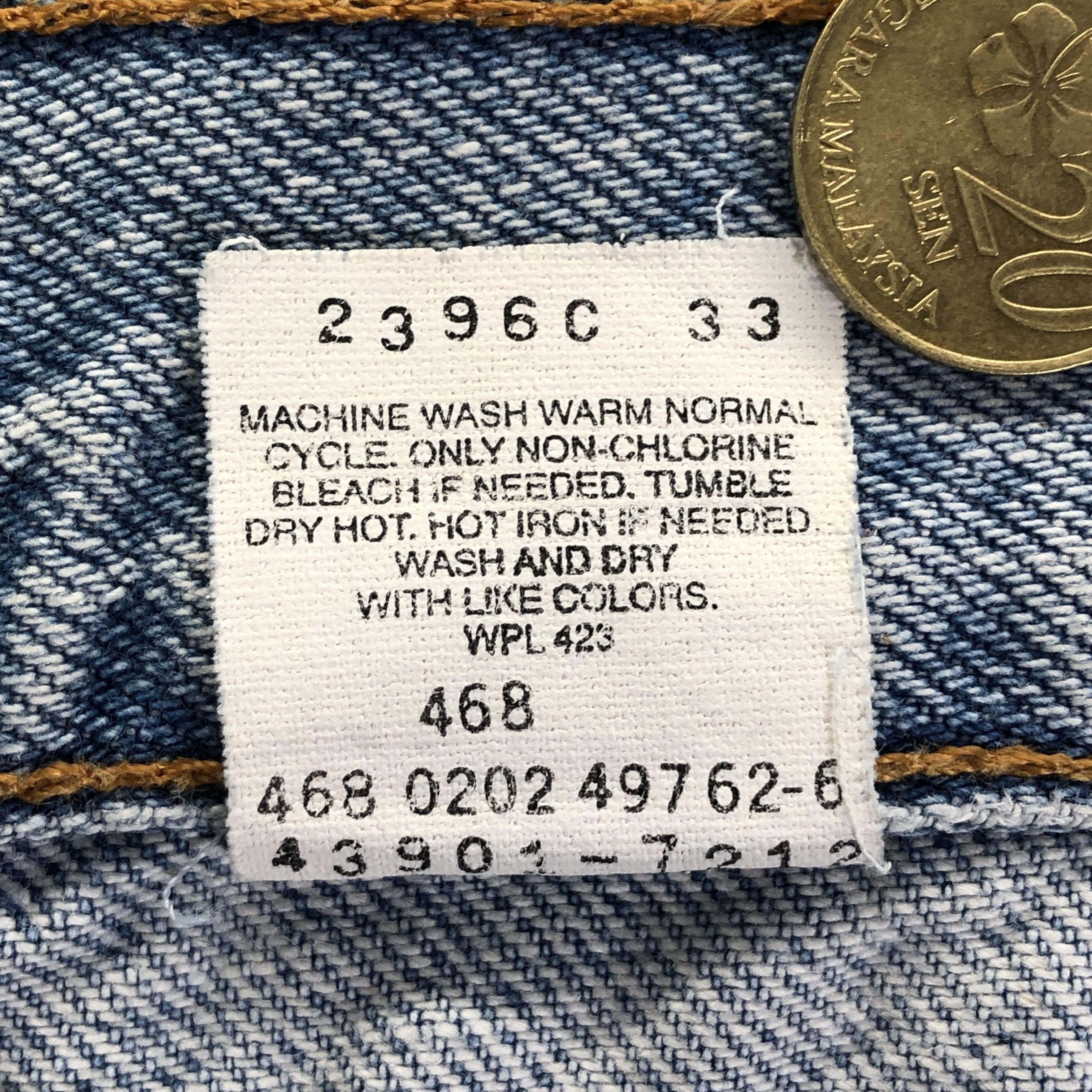 Levi's Levi's Jeans 468 Dirty Dot Paint Light Blue Size US 32 / EU 48 - 16 Thumbnail