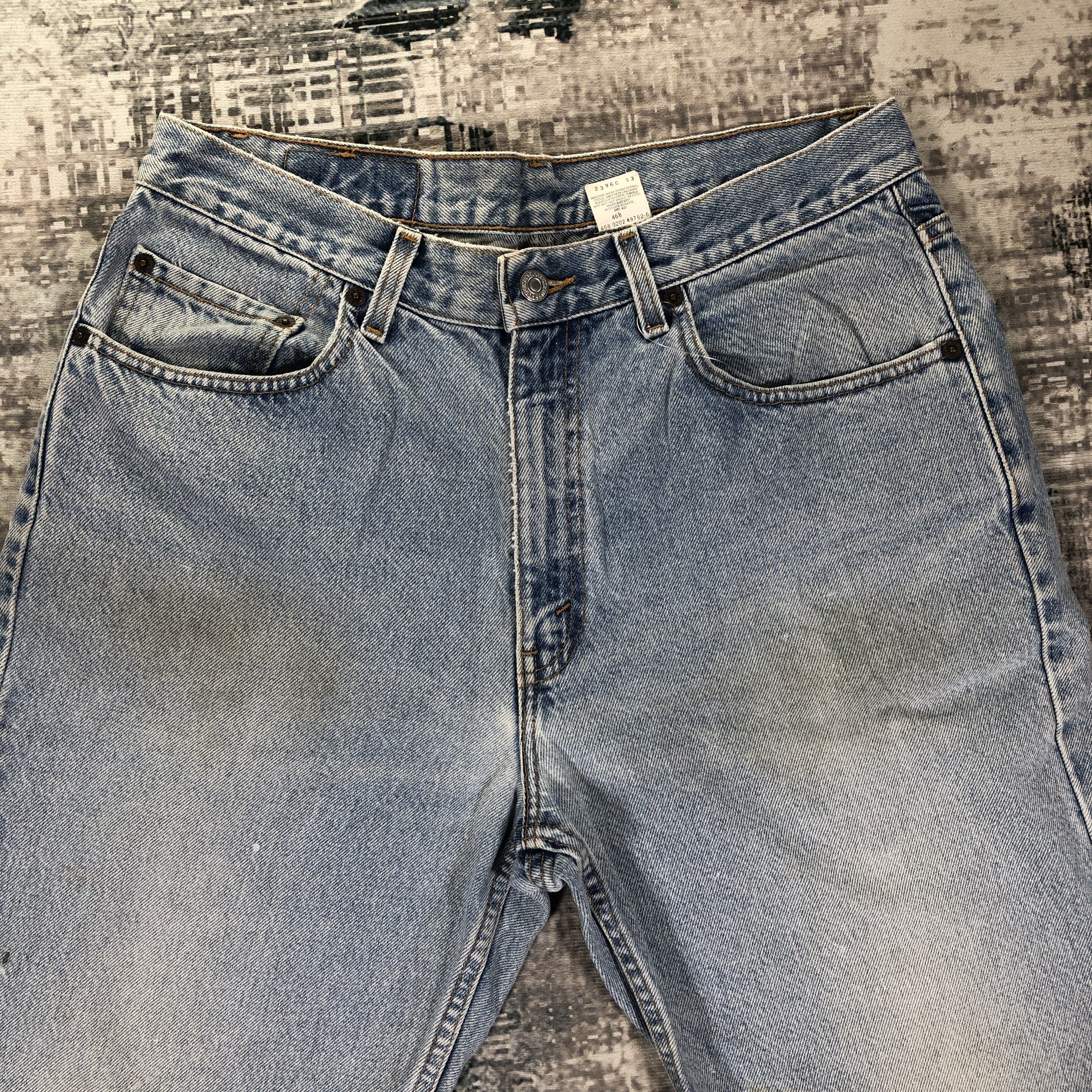 Levi's Levi's Jeans 468 Dirty Dot Paint Light Blue Size US 32 / EU 48 - 3 Thumbnail