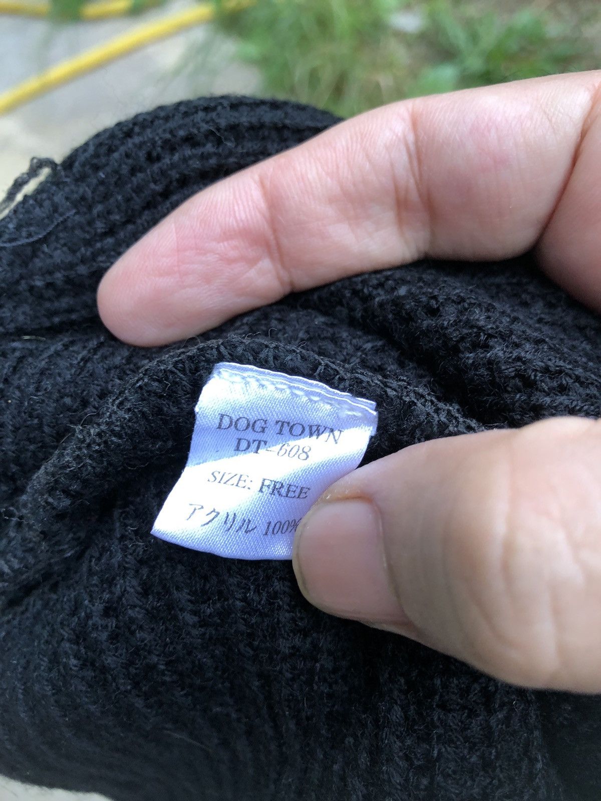 Dogtown × Shorty's Skateboards × Vintage Vintage Dogtown Black Beanie Size ONE SIZE - 5 Thumbnail