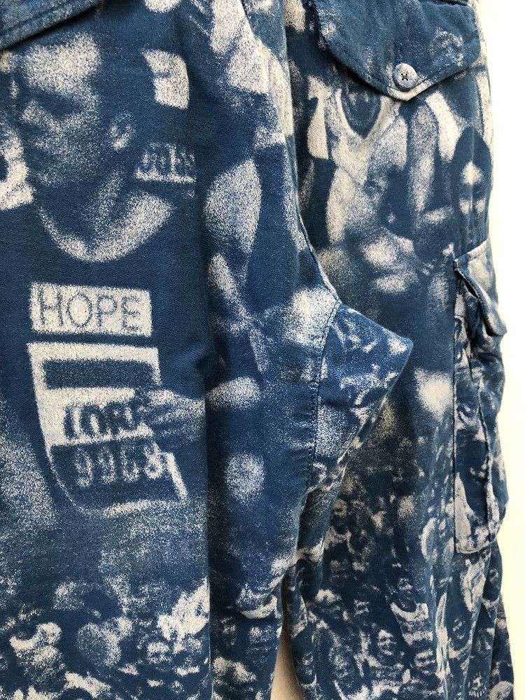 BRU NA BOINNE × Japanese Brand Bru Na Boinne Japan All Printed Baggy Cargo Trouser Pant Size US 31 - 8 Thumbnail