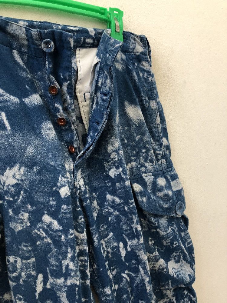 BRU NA BOINNE × Japanese Brand Bru Na Boinne Japan All Printed Baggy Cargo Trouser Pant Size US 31 - 4 Thumbnail