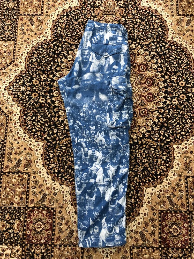 BRU NA BOINNE × Japanese Brand Bru Na Boinne Japan All Printed Baggy Cargo Trouser Pant Size US 31 - 18 Thumbnail